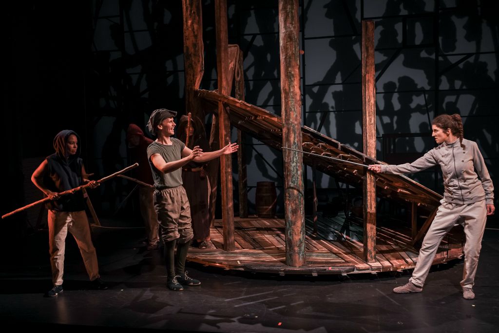 R. Frabetti, V. Frabetti, B. Cappagli - Regie: C. Wieschke - Werftpark Kiel - Junges Theater - Photos © O. Struck